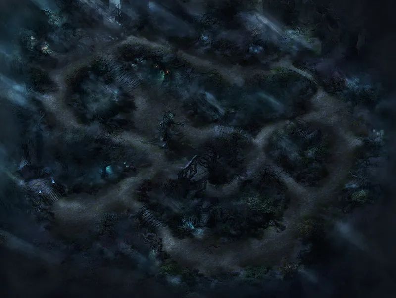 「梦魇山谷地图」 神途宝藏修炼场 「梦魇山谷地图」 神途宝藏修炼场