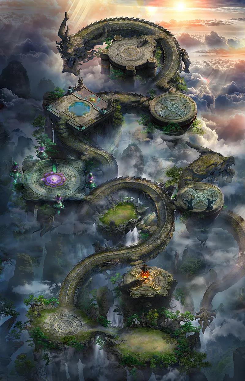 「龙岛地图」神途巨龙有灵,勇者登岛问天 「龙岛地图」神途巨龙有灵,勇者登岛问天