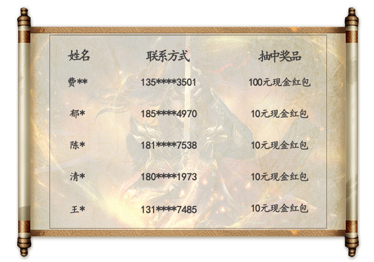 【中奖名单】宝,你是那个幸运儿吗? 【中奖名单】宝,你是那个幸运儿吗?