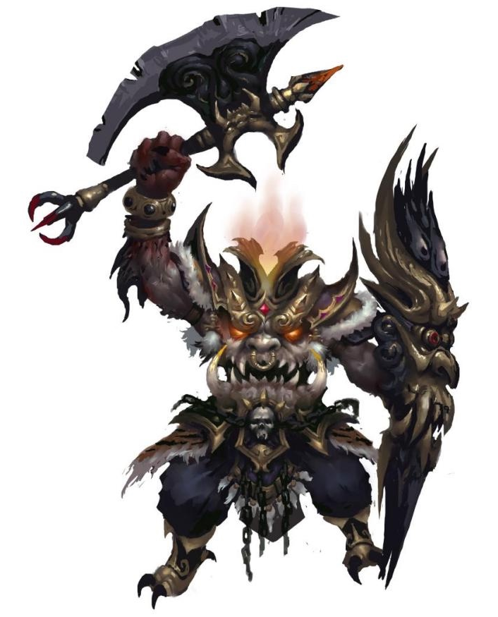 「战神刑天」炎帝麾下无头巨人 「战神刑天」炎帝麾下无头巨人